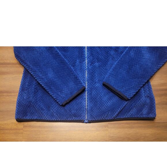 Fila Sport Women’s Sherpa Fleece Jacket Blue Black M Full Zip – Lightweight - Picture 5 of 10